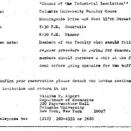 Announcements, 1974-12-05. ...