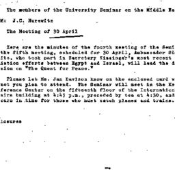 Announcements, 1975-04-02. ...
