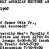Announcements, 1968-11-12. ...