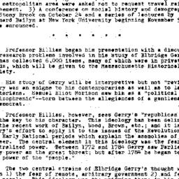 Minutes, 1969-10-14. Early ...