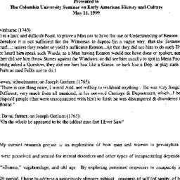Speaker's paper, 1999-0...