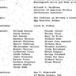 Minutes, 1973-04-10. Early ...