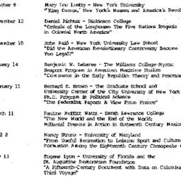 Schedules, Early American H...