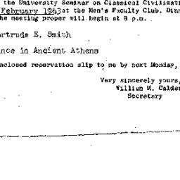Announcements, 1963-02-21. ...