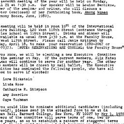 Announcements, 1980-03-26. ...