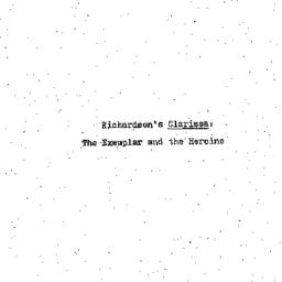 Speaker's paper, 1999-0...