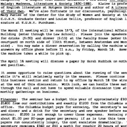 Announcements, 1983-02-23. ...
