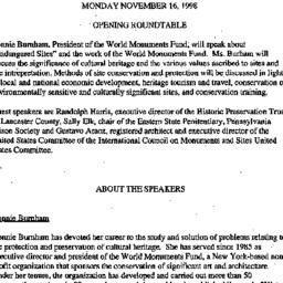 Handouts, 1998-11-16. Histo...
