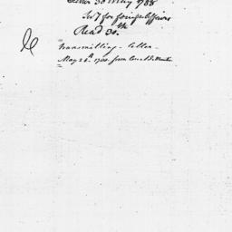[Document, 1788 May 30]