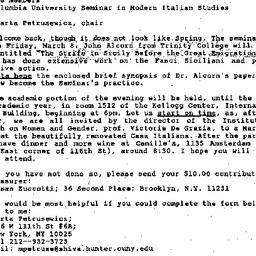 Announcements, 1996-02-13. ...