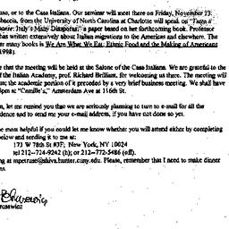 Announcements, 1998-10-21. ...