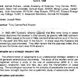 Speaker's notes, 1998-0...