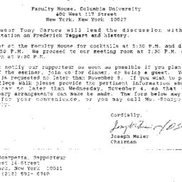 Announcements, 1987-11-11. ...