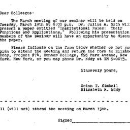 Correspondence, 1963-03-09....