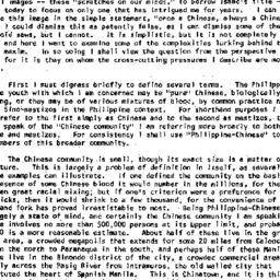 Speaker's paper, 1971-0...