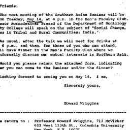 Announcements, 1968-04-24. ...