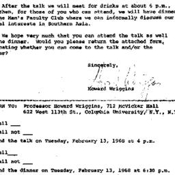 Announcements, 1968-01-25. ...