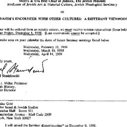 Announcements, 1998-11-13. ...