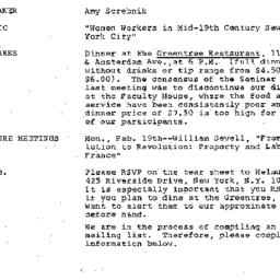 Announcements, 1979-01-25. ...