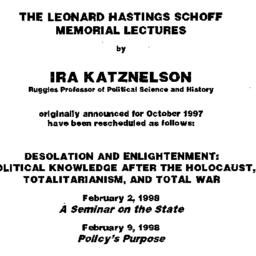 Announcements, 1998-02-02. ...
