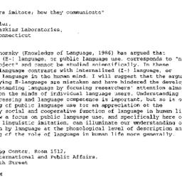 Announcements, 2000-09-28. ...