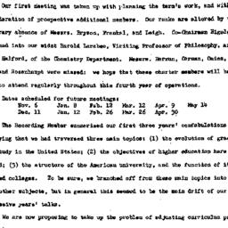 Minutes, 1953-10-23. Higher...