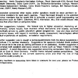 Minutes, 1992-04-15. Higher...