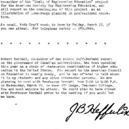 Announcements, 1968-03-11. ...