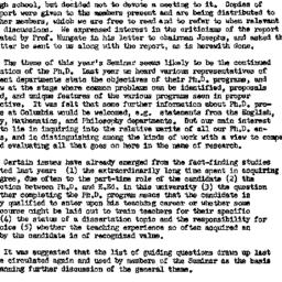 Minutes, 1957-10-07. Higher...