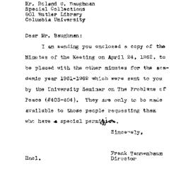 Correspondence, 1962-06-13....