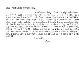 Correspondence, 1958-11-17....