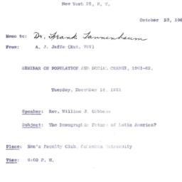 Correspondence, 1961-10-23....