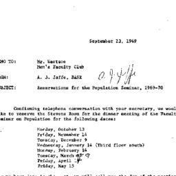 Correspondence, 1969-09-23....