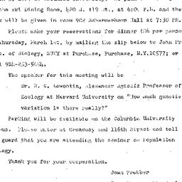 Announcements, 1979-03-05. ...