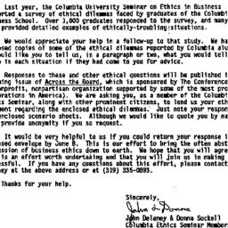 Correspondence, 1990-05-14....