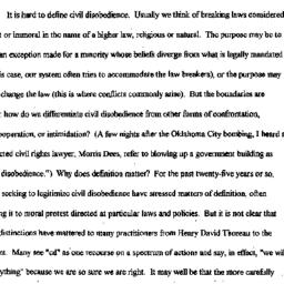 Speaker's paper, 1995-0...