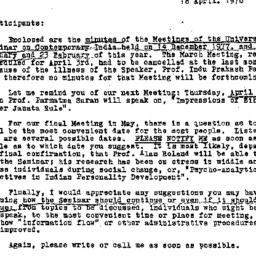 Announcements, 1978-04-18. ...