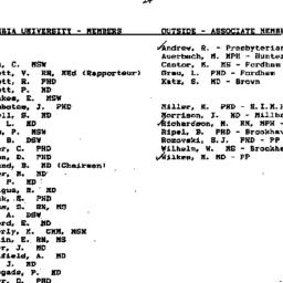 Minutes, 1987-02-27. Longev...