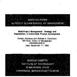 Speaker's paper, 1994-0...