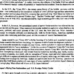 Speaker's paper, 1999-1...