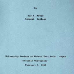 Speaker's paper, 1968-0...