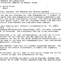 Announcements, 1996-11-25. ...