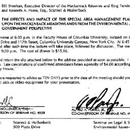 Announcements, 1995-09-13. ...