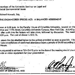 Announcements, 1996-01-17. ...