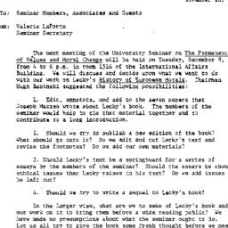 Announcements, 1980-12-09. ...