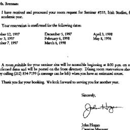 Correspondence, 1998-06-09....