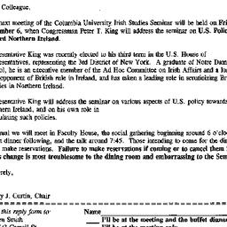 Announcements, 1996-11-21. ...