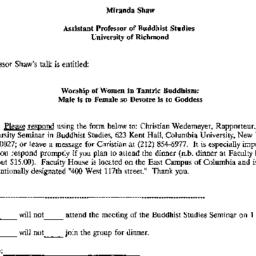 Announcements, 1993-04-01. ...