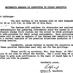 Announcements, 1976-04-19. ...