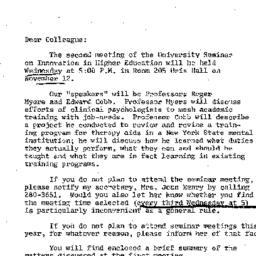 Announcements, 1975-11-05. ...
